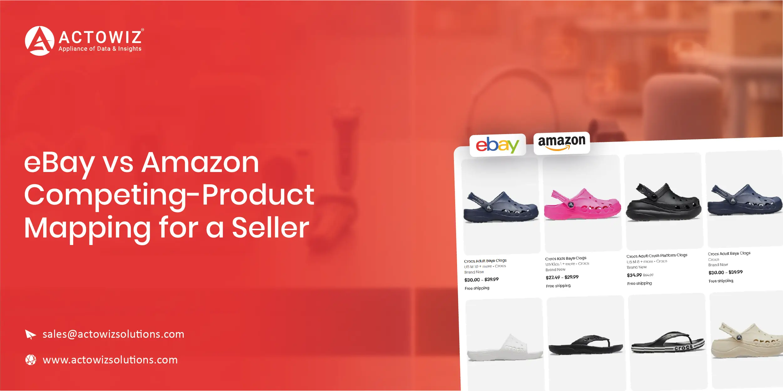 eBay vs Amazon Competing-Product Mapping for a Seller